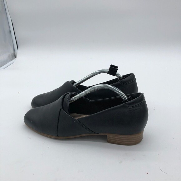 Clarks Collection Juliet Palm Loafer Women's 7.5 M Black Casual Shoe Comfort - Picture 9 of 9